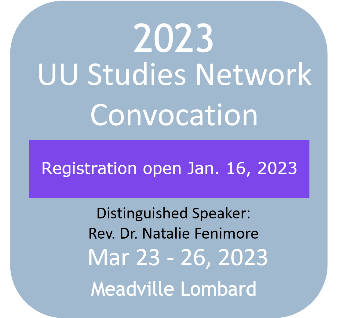 Events UU Convocation 2023 UU Studies Network